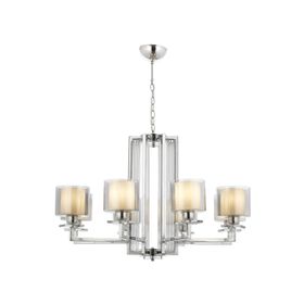 Avonni AV-60190-8K Krom Kaplama 80 cm Modern Avize