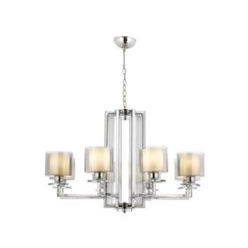 Avonni AV-60190-8K Krom Kaplama 80 cm Modern Avize