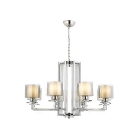 Avonni AV-60190-8K Krom Kaplama 80 cm Modern Avize