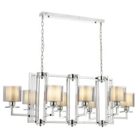Avonni AV-60190-8K-YM Krom Kaplama 110x60 cm Modern Avize