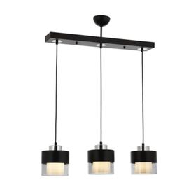 Avonni AV-60193-3Y-BSY Siyah Boyalı 70x15 cm Modern Avize