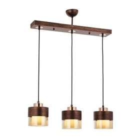 Avonni AV-60193-3Y-CPR Bakır Patina Boyalı 70x15 cm Modern Avize