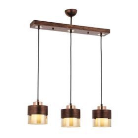 Avonni AV-60193-3Y-CPR Bakır Patina Boyalı 70x15 cm Modern Avize