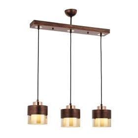 Avonni AV-60193-3Y-CPR Bakır Patina Boyalı 70x15 cm Modern Avize