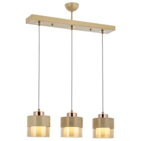 Avonni AV-60193-3Y-KRM Krem Boyalı 70x15 cm Modern Avize