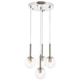Avonni AV-60216-4KT Krom Kaplama 40 cm Modern Avize