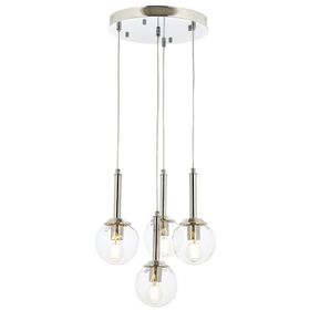 Avonni AV-60216-4KT Krom Kaplama 40 cm Modern Avize