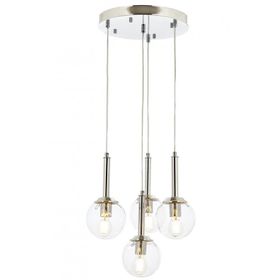 Avonni AV-60216-4KT Krom Kaplama 40 cm Modern Avize
