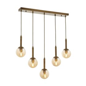Avonni AV-60216-5EY Eskitme Kaplama 80x13 cm Modern Avize
