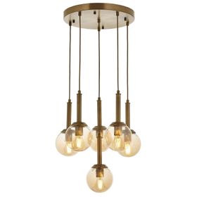 Avonni AV-60216-6Et Eskitme Kaplama 50 cm Modern Avize