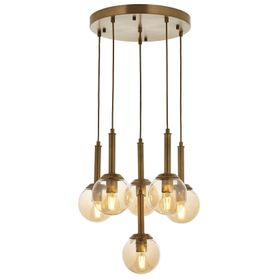 Avonni AV-60216-6Et Eskitme Kaplama 50 cm Modern Avize