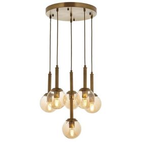 Avonni AV-60216-6Et Eskitme Kaplama 50 cm Modern Avize