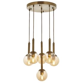 Avonni AV-60216-6Et Eskitme Kaplama 50 cm Modern Avize