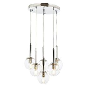 Avonni AV-60216-6KT Krom Kaplama 50 cm Modern Avize