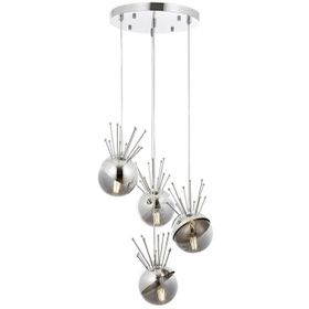 Avonni AV-60218-4KT Krom Kaplama 40 cm Modern Avize