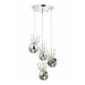Avonni AV-60218-4KT Krom Kaplama 40 cm Modern Avize