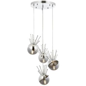 Avonni AV-60218-4KT Krom Kaplama 40 cm Modern Avize