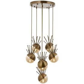 Avonni AV-60218-6ET Eskitme Kaplama 50 cm Modern Avize