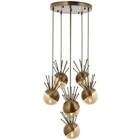 Avonni AV-60218-6ET Eskitme Kaplama 50 cm Modern Avize
