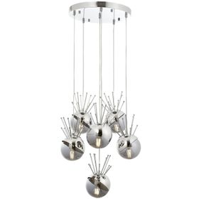 Avonni AV-60218-6KT Krom Kaplama 50 cm Modern Avize