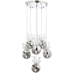 Avonni AV-60218-6KT Krom Kaplama 50 cm Modern Avize