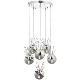 Avonni AV-60218-6KT Krom Kaplama 50 cm Modern Avize