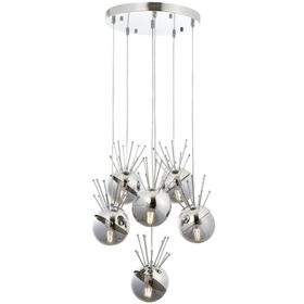 Avonni AV-60218-6KT Krom Kaplama 50 cm Modern Avize
