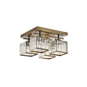 Avonni AV-60230-4E Eskitme Kaplama 40x40 cm Modern Avize