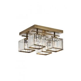 Avonni AV-60230-4E Eskitme Kaplama 40x40 cm Modern Avize