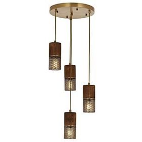 Avonni AV-60265-4ET Eskitme Kaplama Modern Avize