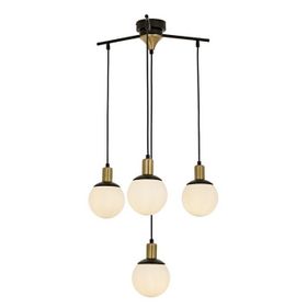 Avonni AV-60273-4BSY Siyah Boyalı Modern Avize