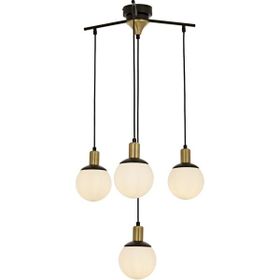Avonni AV-60273-4BSY Siyah Boyalı Modern Avize