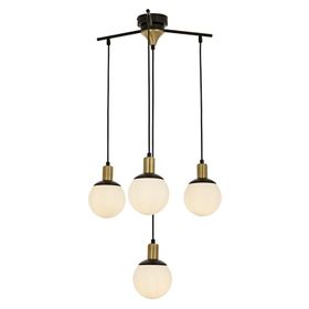 Avonni AV-60273-4BSY Siyah Boyalı Modern Avize