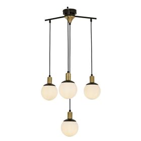 Avonni AV-60273-4BSY Siyah Boyalı Modern Avize