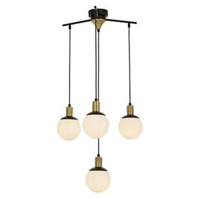 Avonni AV-60273-4BSY Siyah Boyalı Modern Avize