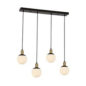 Avonni AV-60273-4Y-BSY Siyah Boyalı Modern Avize