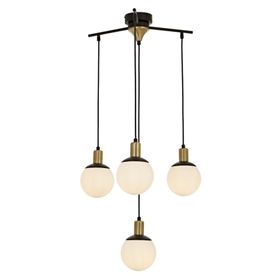 Avonni AV-60273-4Y-BSY Siyah Boyalı Modern Avize