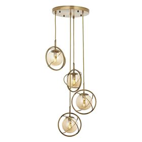 Avonni AV-60291-4ET 35 cm Eskitme Kaplama Modern Avize