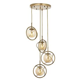Avonni AV-60291-4ET 35 cm Eskitme Kaplama Modern Avize