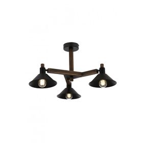 Avonni AV-60294-3BSY Siyah Boyalı Modern Avize