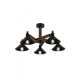 Avonni AV-60294-5BSY Siyah Boyalı Modern Avize