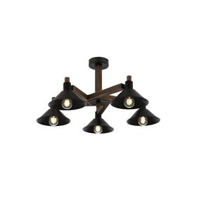 Avonni AV-60294-5BSY Siyah Boyalı Modern Avize