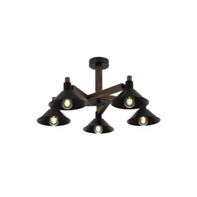 Avonni AV-60294-5BSY Siyah Boyalı Modern Avize