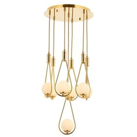 Avonni AV-60312-7ST Sarı Kaplama Modern Avize