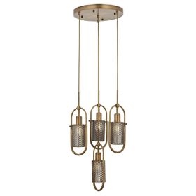 Avonni AV-60352-4ET Eskitme Kaplama Modern Avize