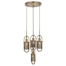 Avonni AV-60352-4ET Eskitme Kaplama Modern Avize