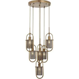 Avonni AV-60352-6ET Eskitme Kaplama Modern Avize