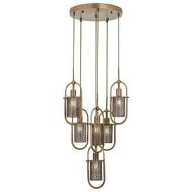 Avonni AV-60352-6ET Eskitme Kaplama Modern Avize