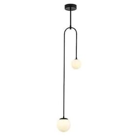 Avonni AV-60389-2BSA Sarı Boyalı G9 Metal Cam 20X12 cm Siyah Modern Avize