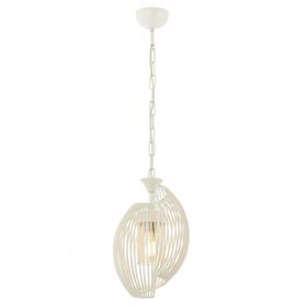 Avonni AV-60397-1BBY Beyaz Boyalı Modern E27 Metal Cam 20 cm Avize